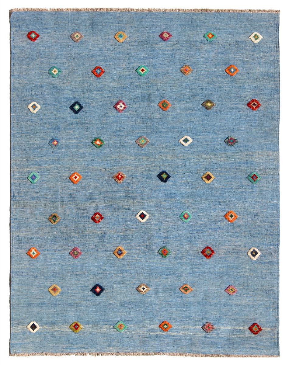 Alfombra afgana Kilim Afghan Nimbaft Edition 202x162 202x162, Alfombra persa Tejido a mano