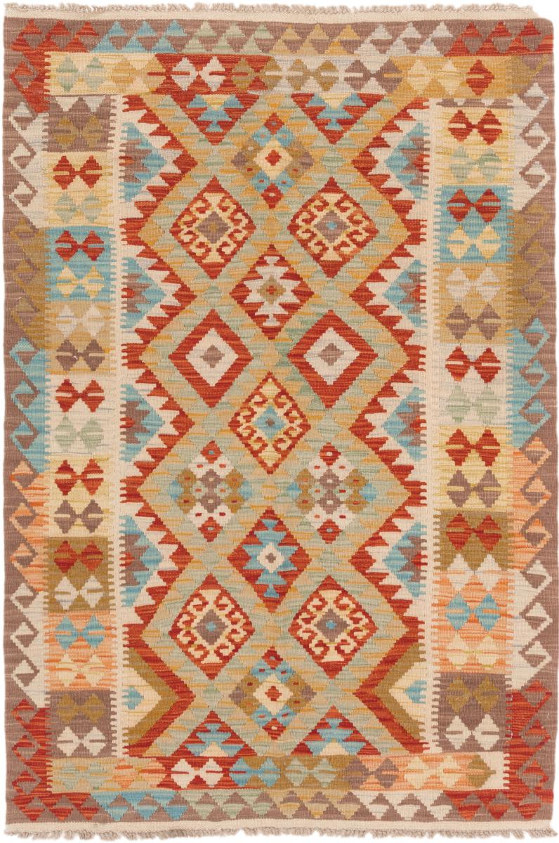 Tapete afegão Kilim Afegão 166x112 166x112, Tapete persa Tecido à mão