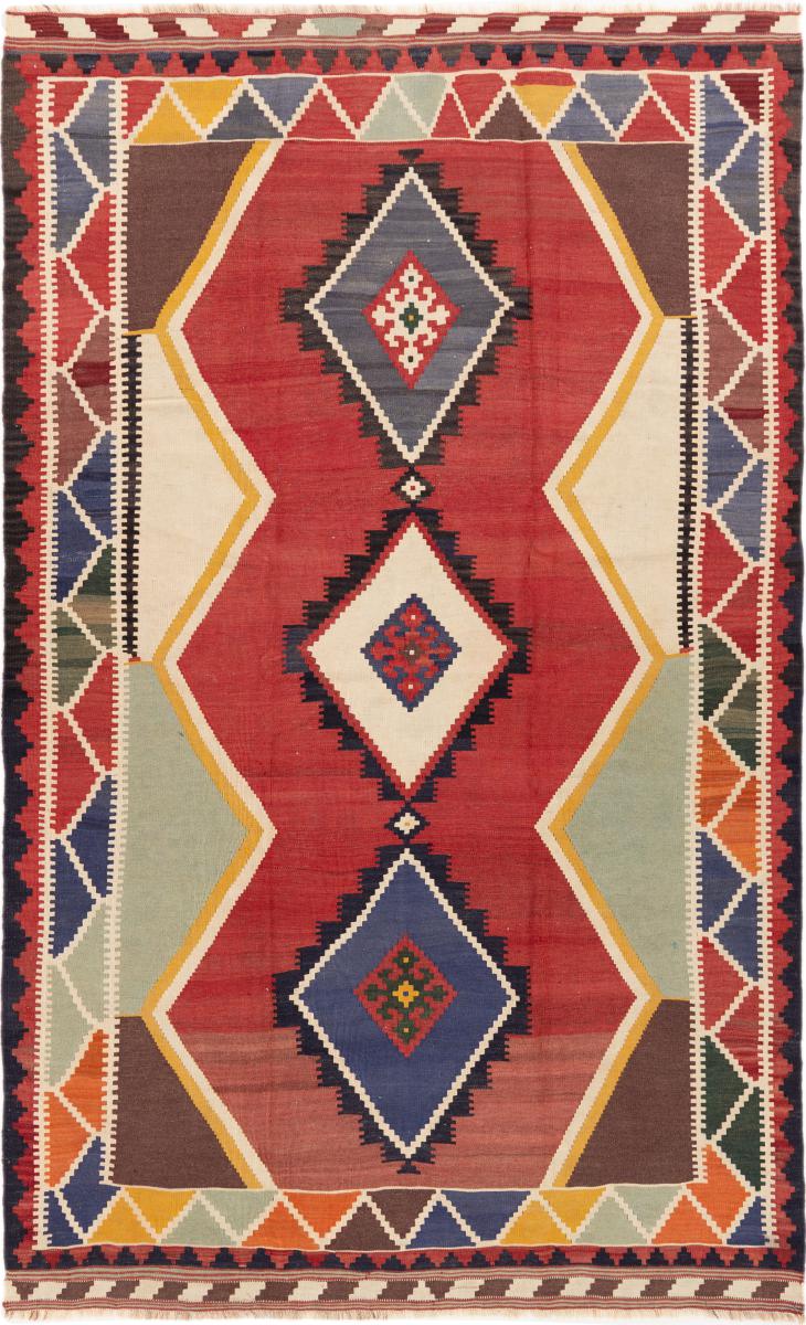 Persisk teppe Kelim Fars Gammel 151x248 151x248, Persisk teppe Handwoven 