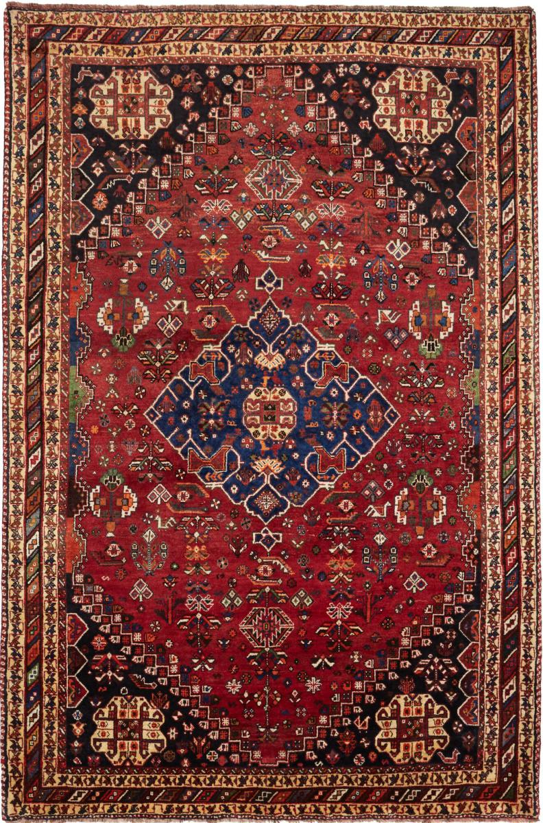 Persian Rug Shiraz 271x177 271x177, Persian Rug Knotted by hand