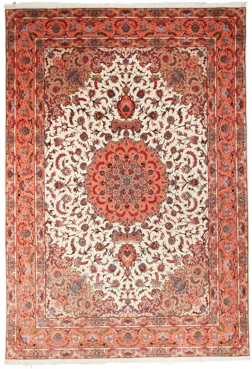 Persian Rug Tabriz 50Raj 359x248 359x248, Persian Rug Knotted by hand