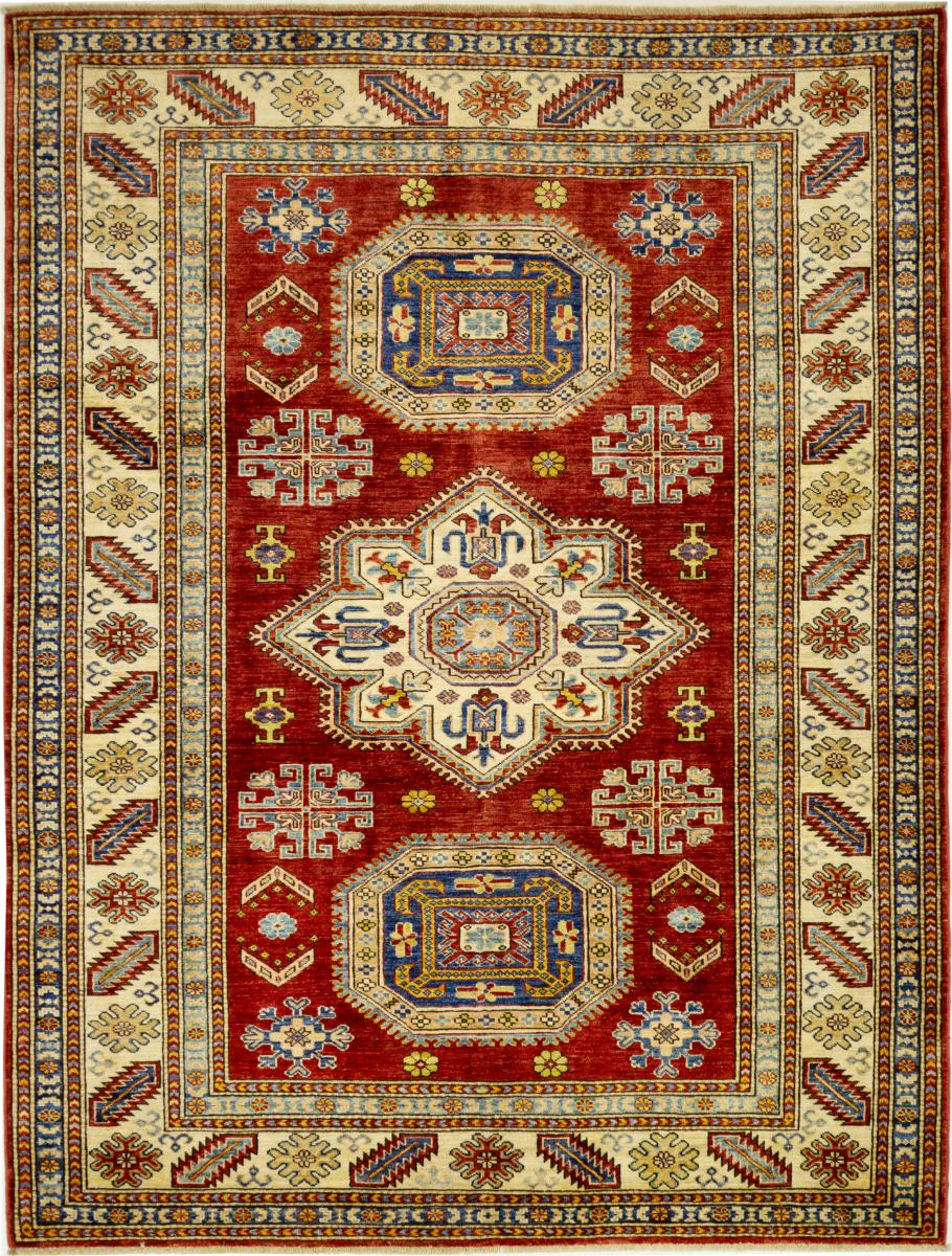 Tapete afegão Super Kazak 229x175 229x175, Tapete persa Atado à mão