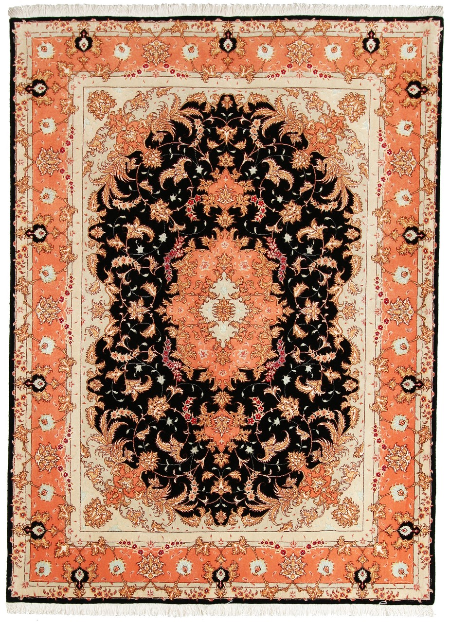 Covor persan Tabriz 50Raj 204x148 204x148, Covor persan Lucrate de mână