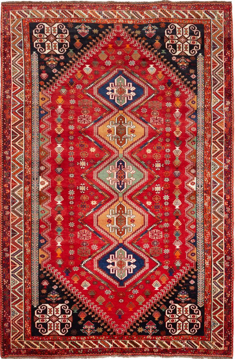 Persian Rug Shiraz 271x179 271x179, Persian Rug Knotted by hand