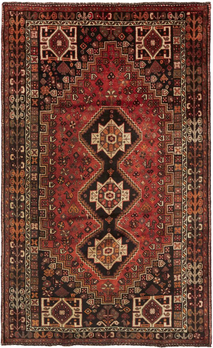 Tapis persan Shiraz 269x164 269x164, Tapis persan Noué à la main