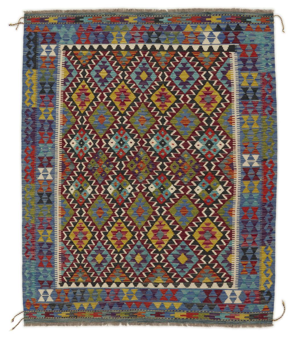 Afghan rug Kilim Afghan 198x163 198x163, Persian Rug Woven by hand