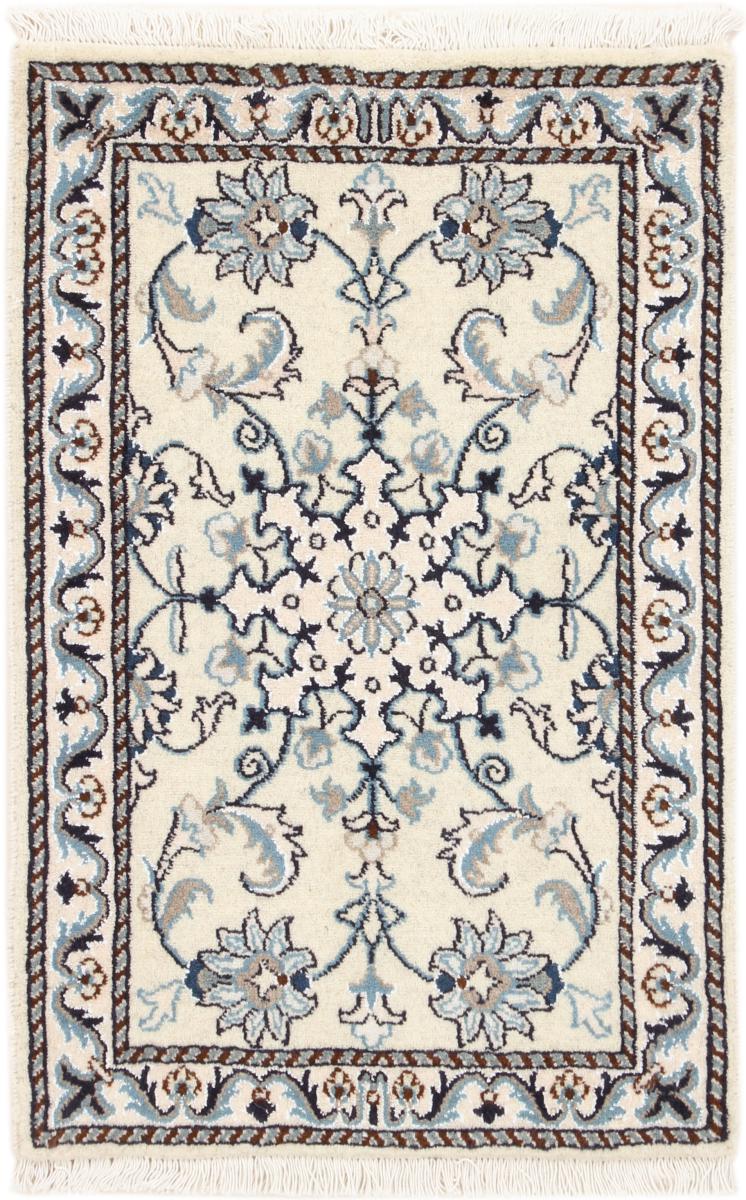 Persian Rug Nain 2'11"x2'0" 2'11"x2'0", Persian Rug Knotted by hand