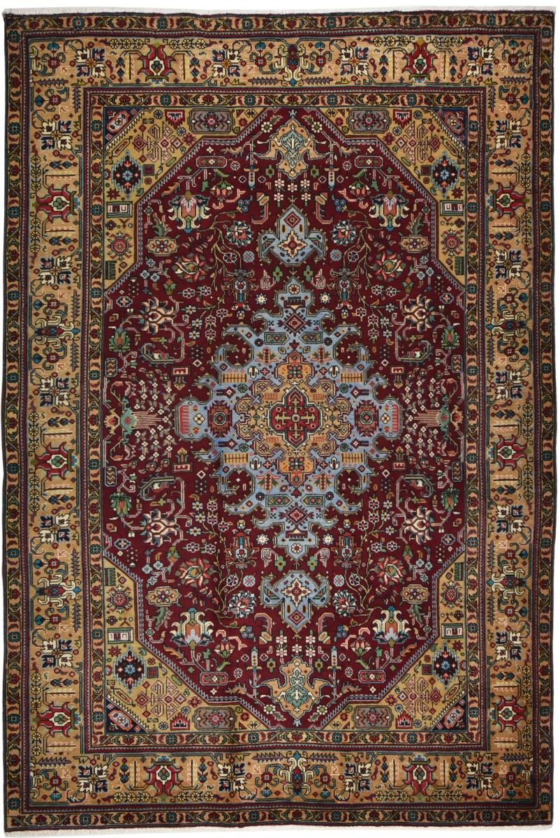 Tapete persa Tabriz 40Raj 299x204 299x204, Tapete persa Atado à mão