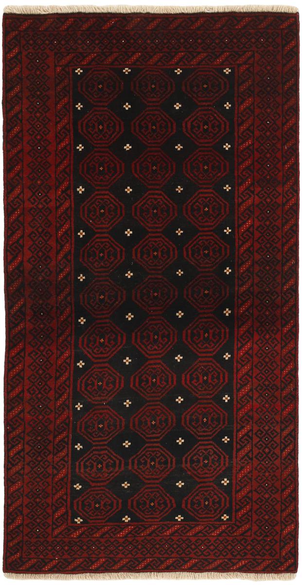 Persian Rug Baluch 194x97 194x97, Persian Rug Knotted by hand