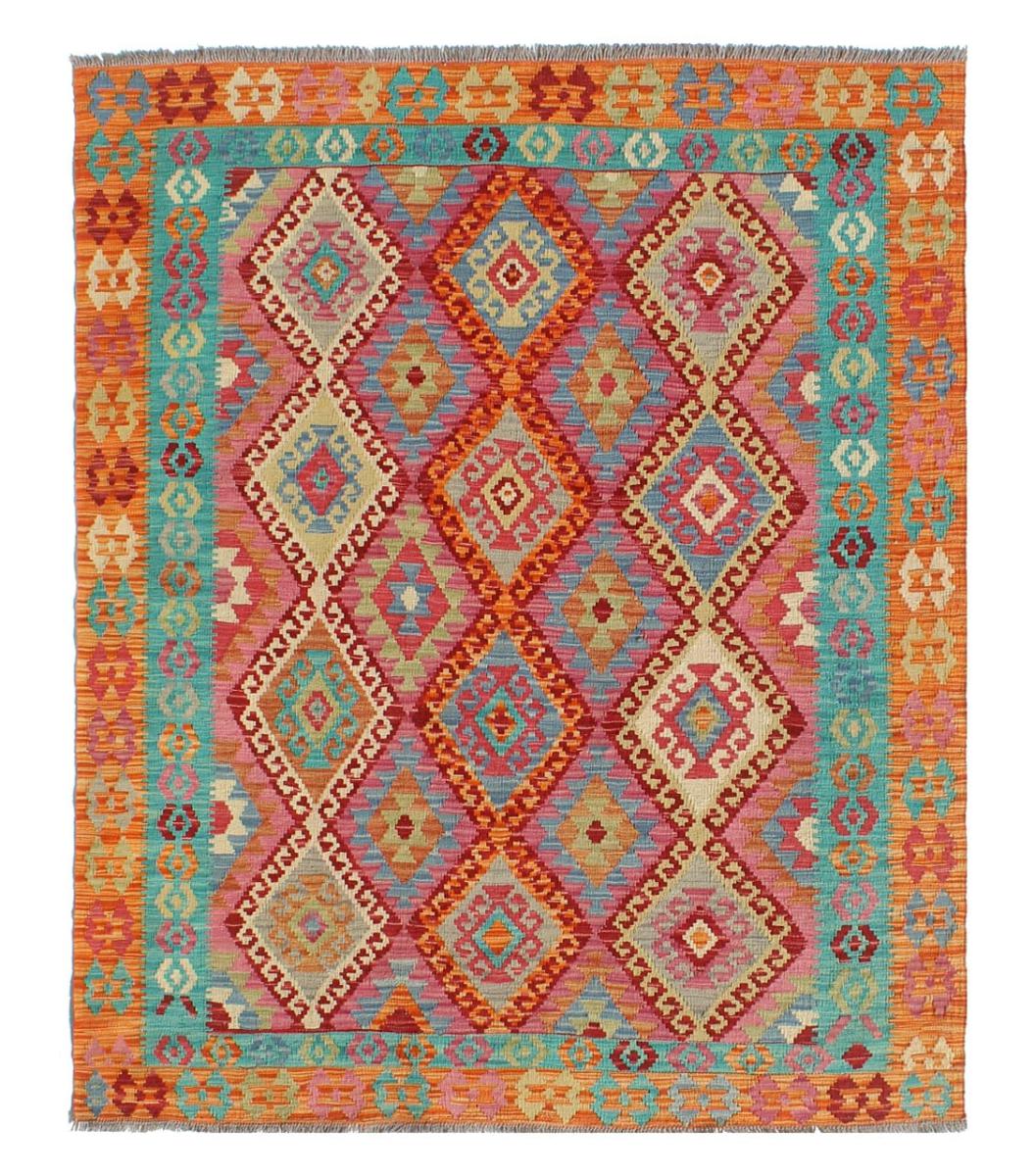 Tappeto Afgano Kilim Afghan 204x159 204x159, Tappeto persiano Tessuto a mano