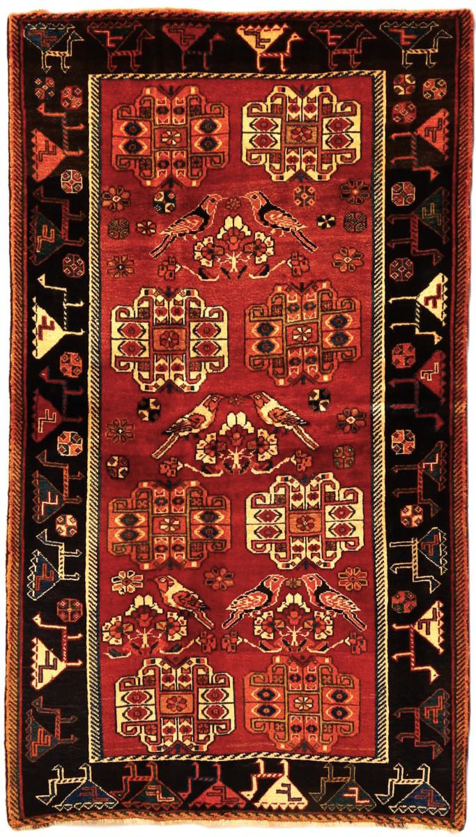 Perský koberec Shiraz 214x124 214x124, Perský koberec Ručně vázaný