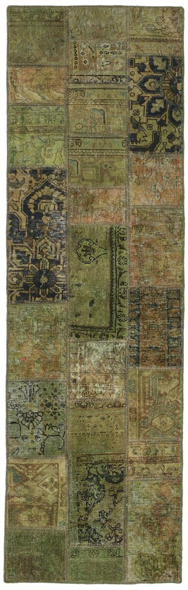 Tappeto persiano Patchwork 253x74 253x74, Tappeto persiano Annodato a mano