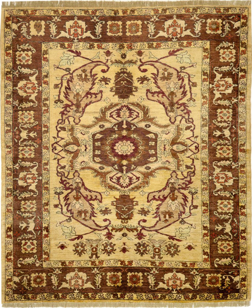 Afghaans tapijt Ziegler Farahan 230x197 230x197, Perzisch tapijt Handgeknoopte