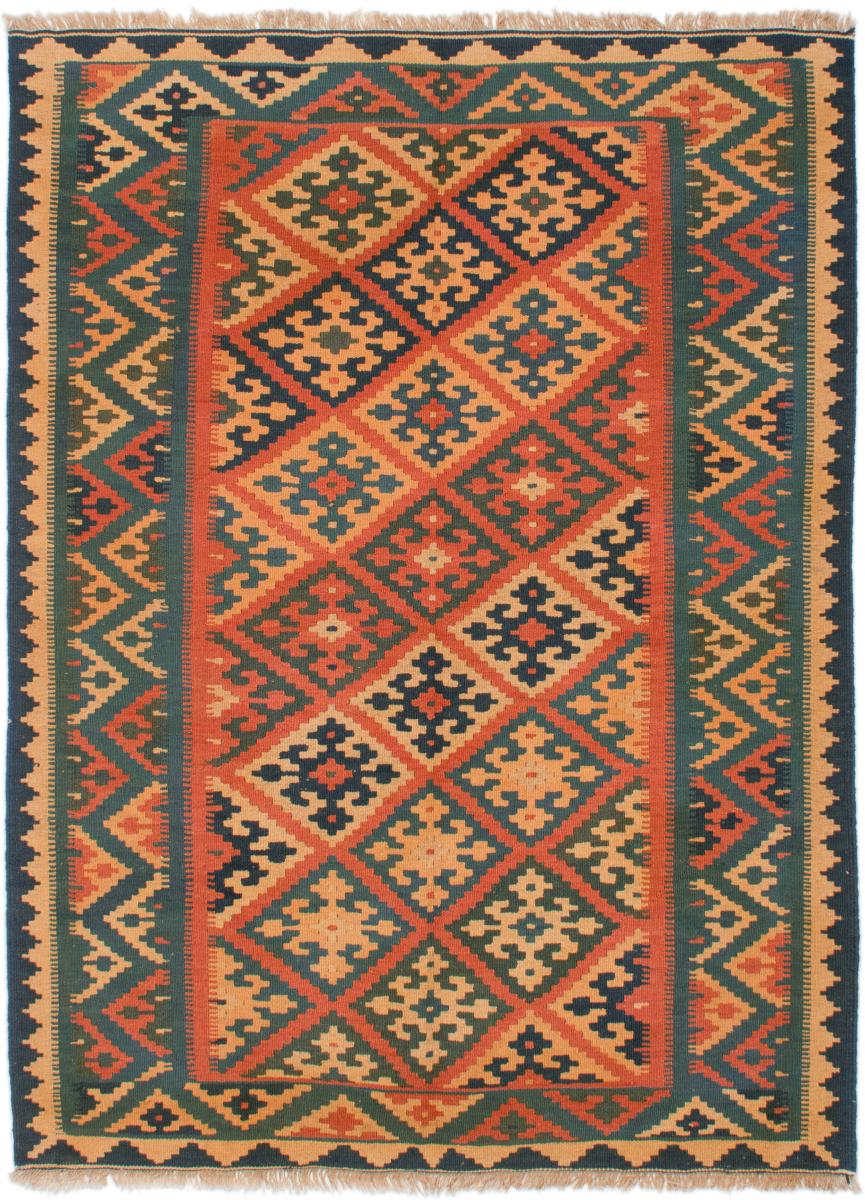 Tapete persa Kilim Fars 6'6"x4'10" 6'6"x4'10", Tapete persa Tecido à mão