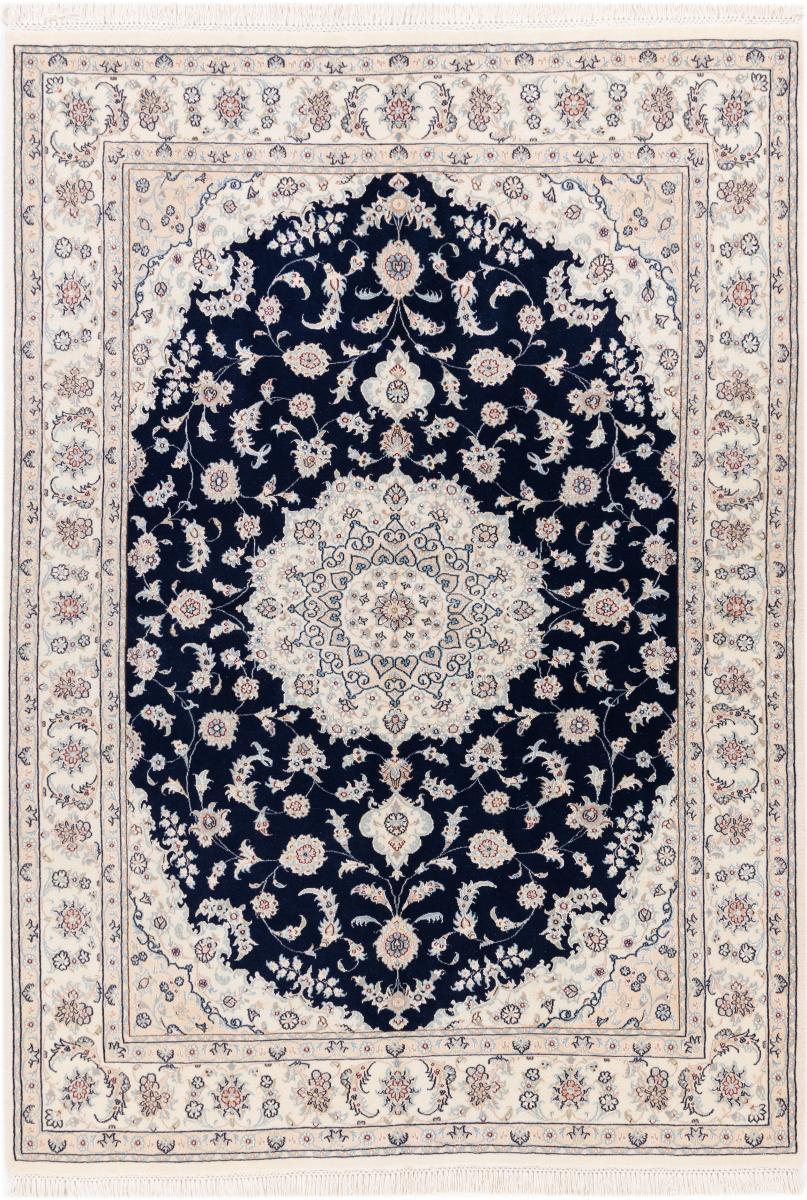 Persisk tæppe Nain 9La 242x172 242x172, Persisk tæppe Knyttet i hånden