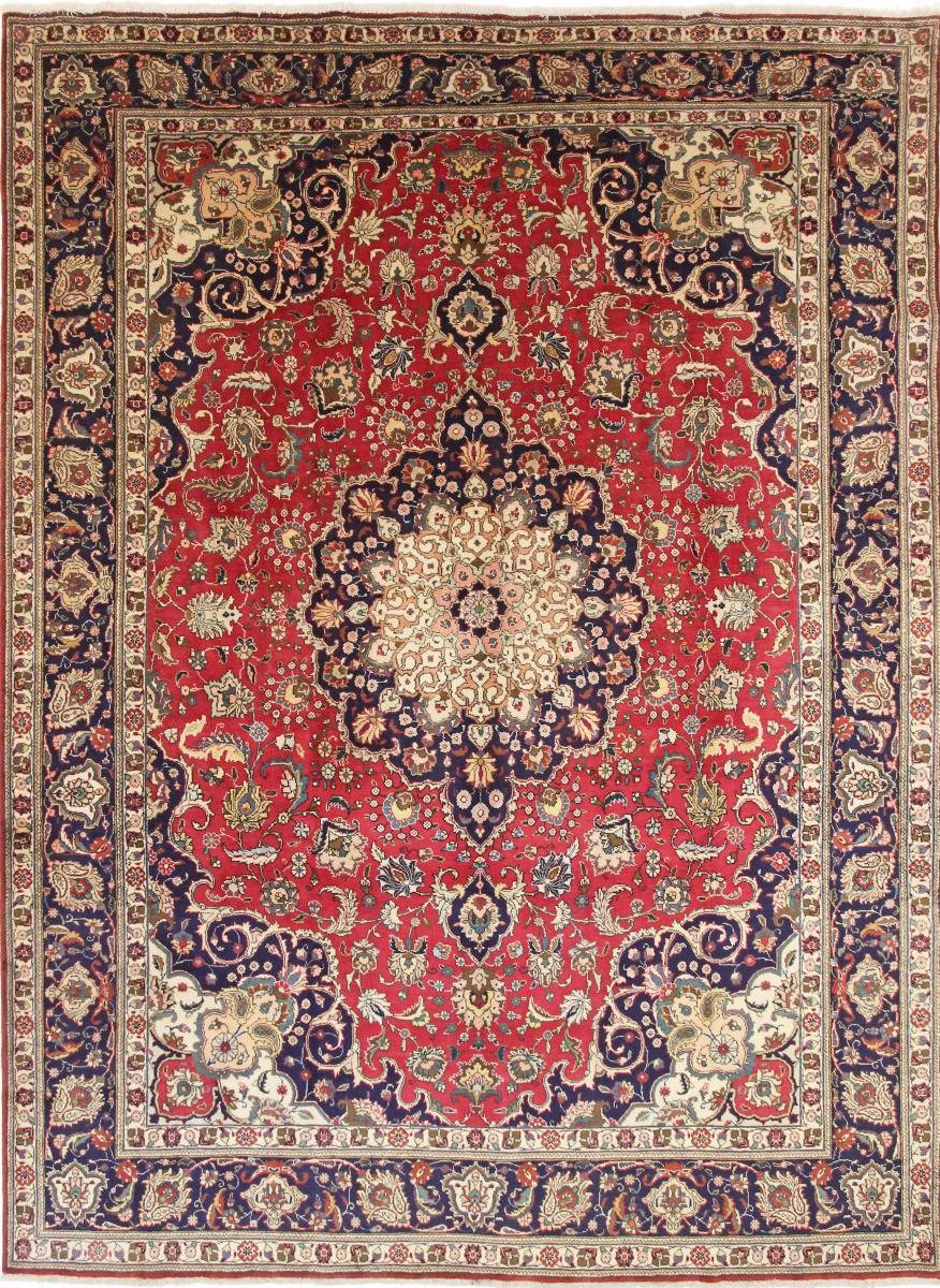 Persisk tæppe Tabriz 410x304 410x304, Persisk tæppe Knyttet i hånden