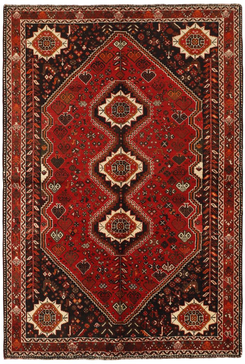 Persian Rug Ghashghai 259x178 259x178, Persian Rug Knotted by hand