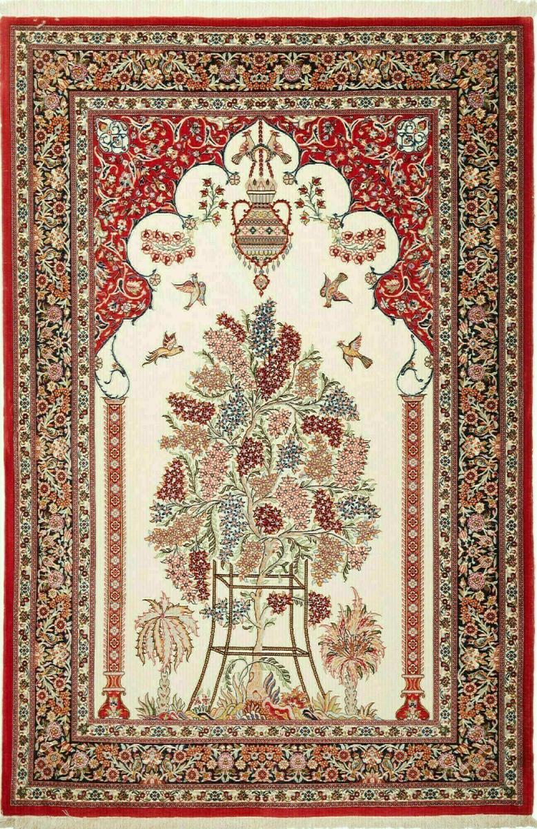 Tapis persan Eilam 203x135 203x135, Tapis persan Noué à la main