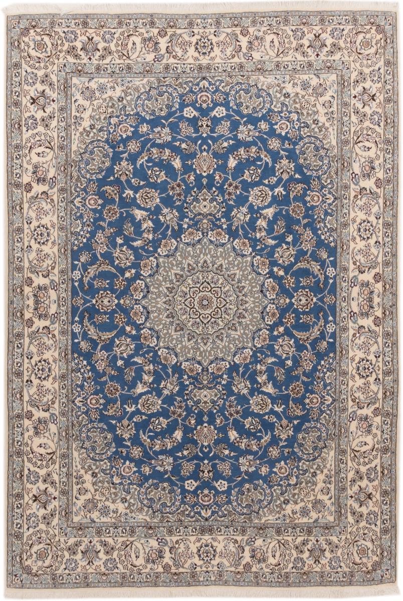 Tapis persan Naïn 9La 294x201 294x201, Tapis persan Noué à la main
