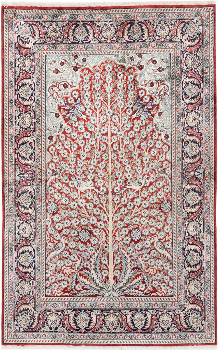 Tapis chinois Chinois Soie 146x95 146x95, Tapis persan Noué à la main