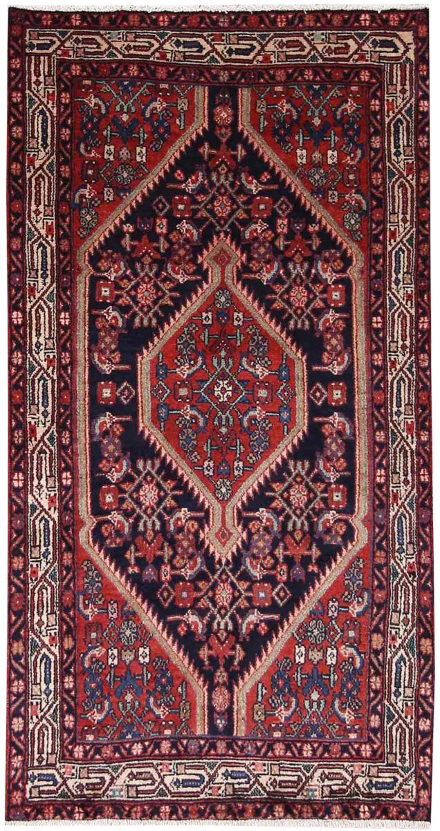 Alfombra persa Hamadan 187x97 187x97, Alfombra persa Anudado a mano