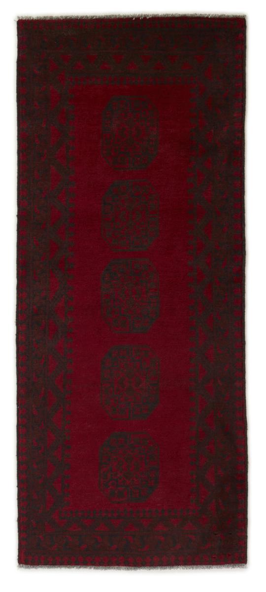 Alfombra afgana Afghan Akhche 196x81 196x81, Alfombra persa Anudado a mano