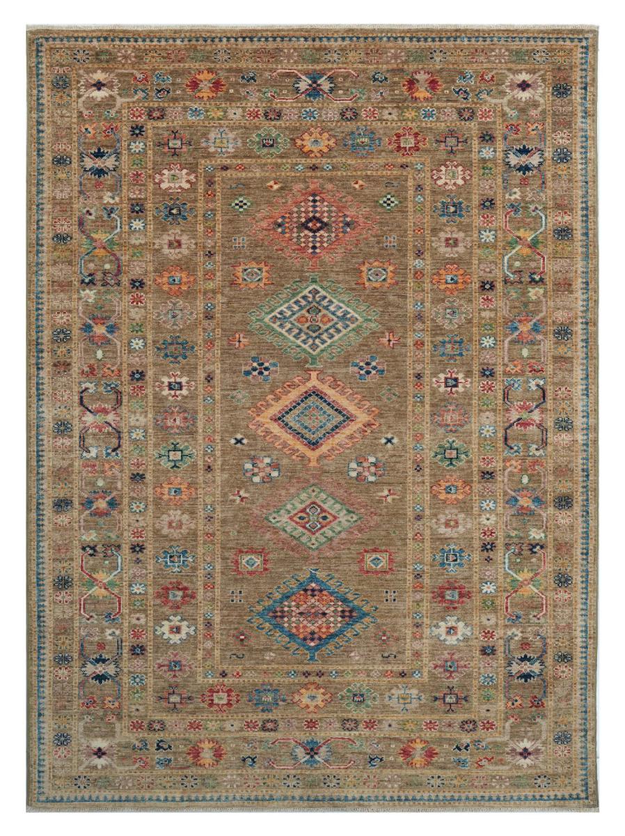 Πακιστανικό χαλί Kazak 201x148 201x148, Περσικό χαλί Χειροποίητο με κόμπους