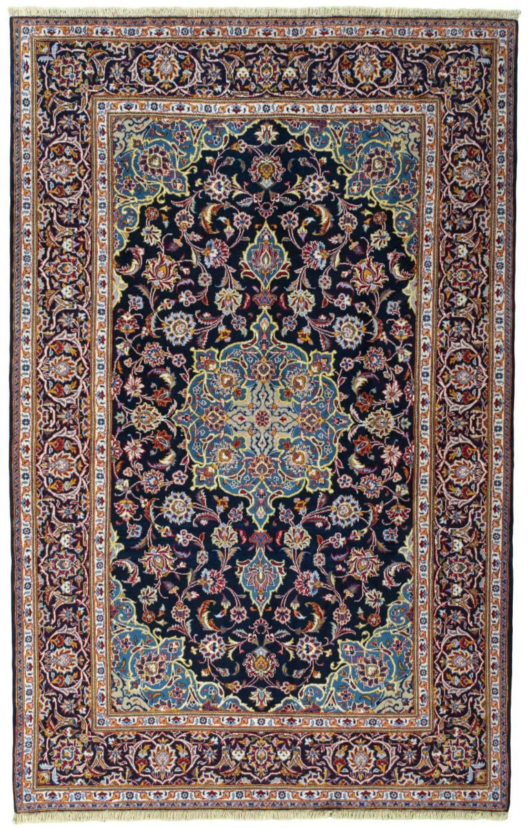 Persian Rug Keshan 7'3"x4'8" 7'3"x4'8", Persian Rug Knotted by hand