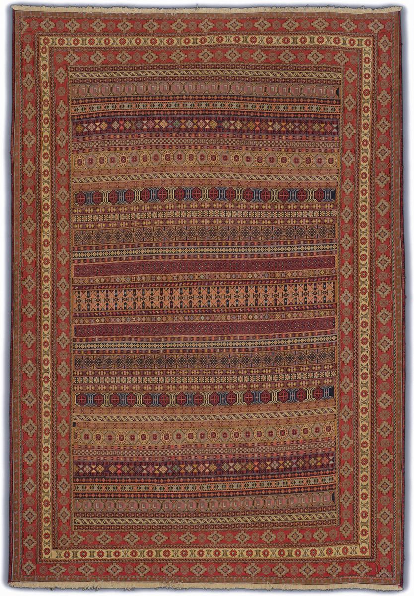 Persialainen matto Kelim Fars Sirjan 288x197 288x197, Persialainen matto kudottu