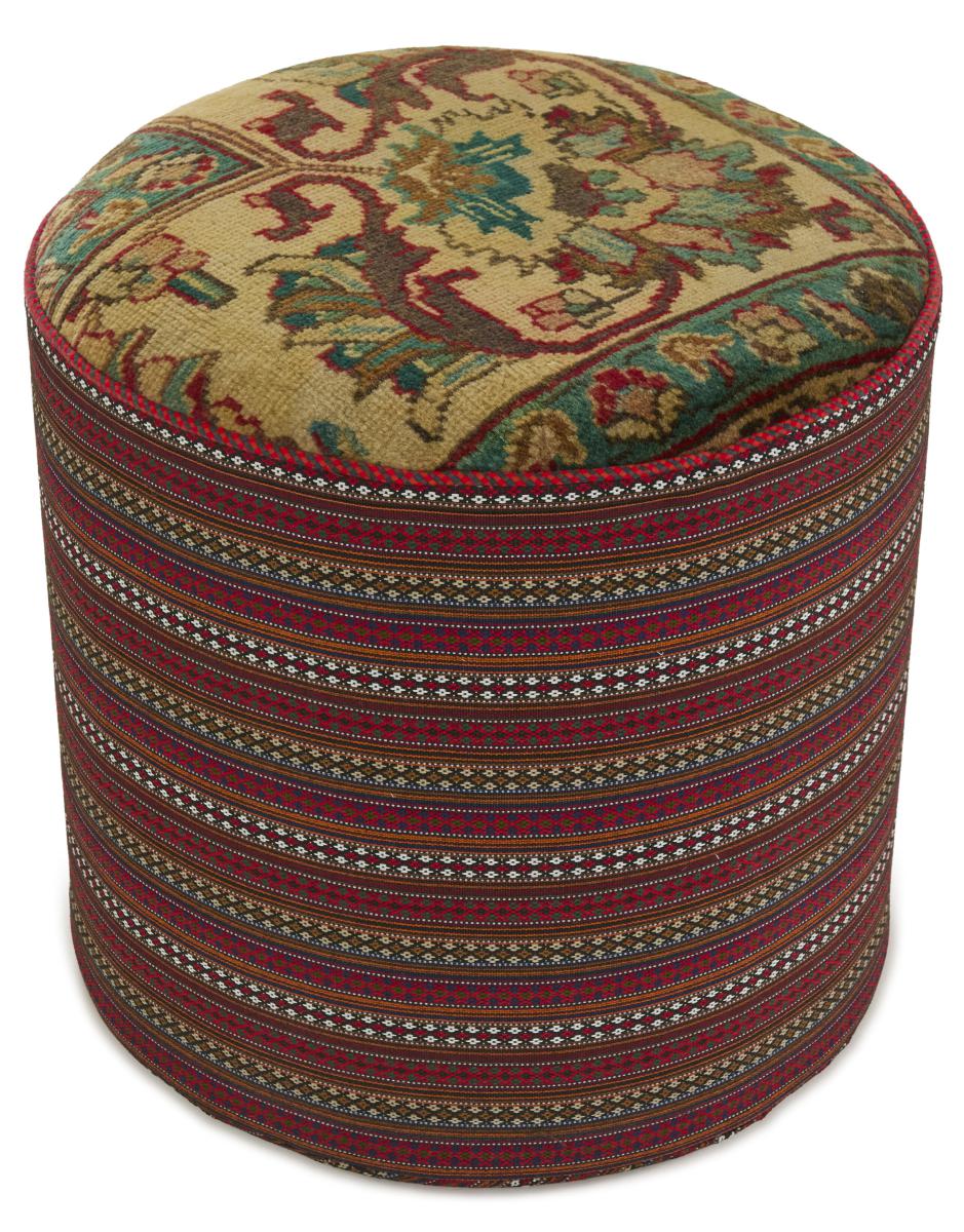 Tappeto persiano Kilim Sitz Hocker 49x49 49x49, Tappeto persiano Annodato a mano