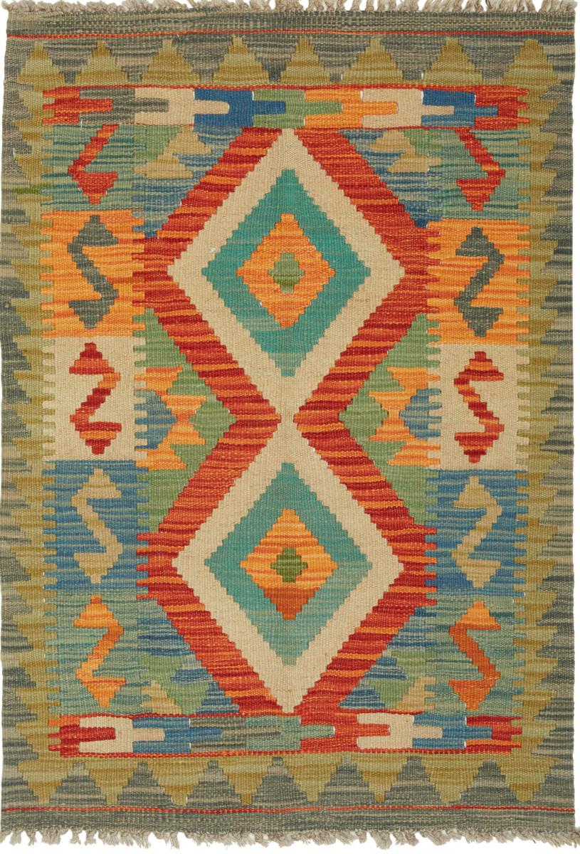 Tapete afegão Kilim Afegão 85x61 85x61, Tapete persa Tecido à mão