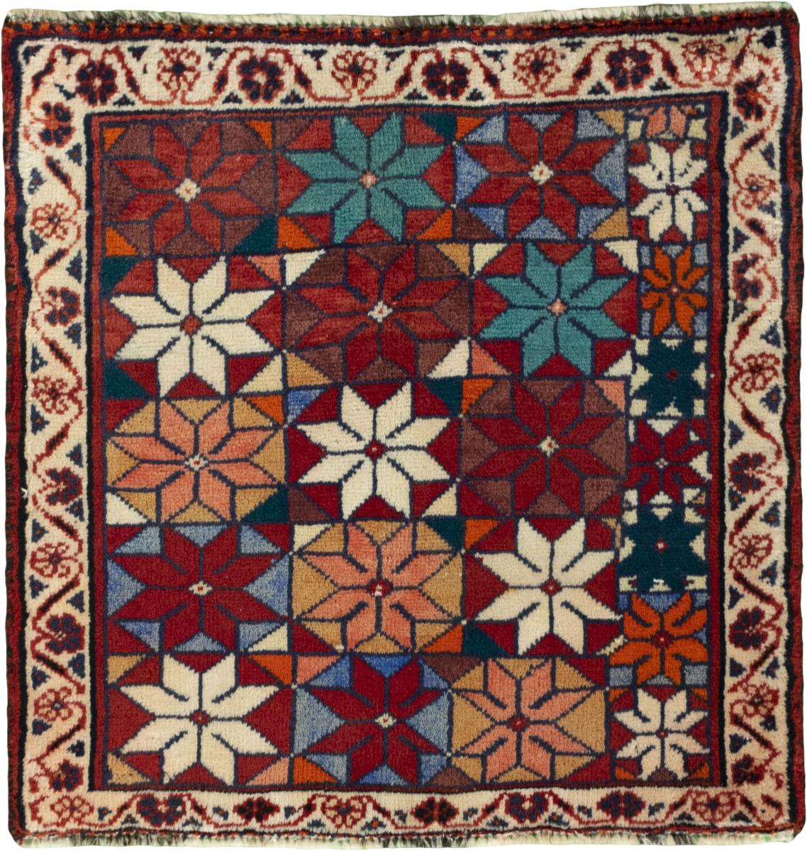 Persisk matta Shiraz 62x61 62x61, Persisk matta Knuten för hand