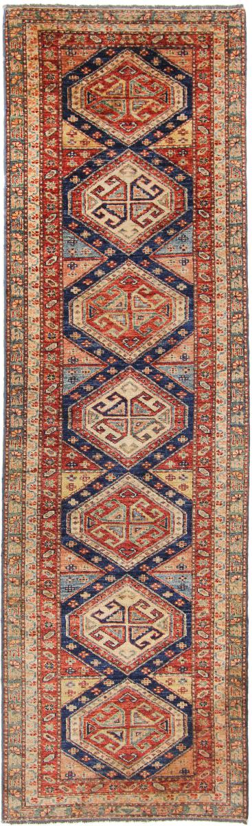 Afghan rug Kazak 279x80 279x80, Persian Rug Knotted by hand
