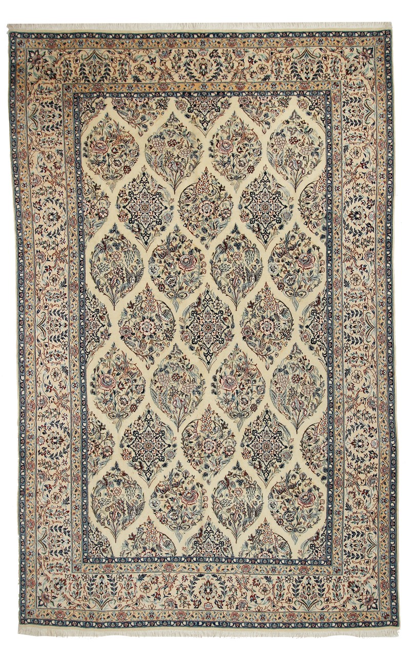 Persian Rug Nain 6La 312x195 312x195, Persian Rug Knotted by hand