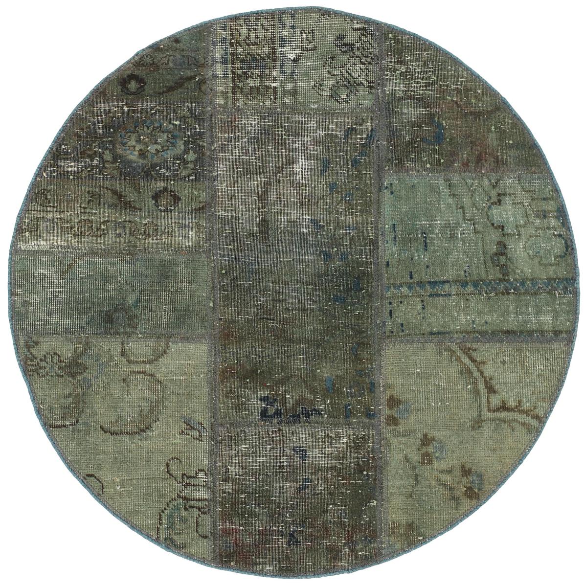 Dywan perski Patchwork 99x101 99x101, Dywan perski Ręcznie tkane