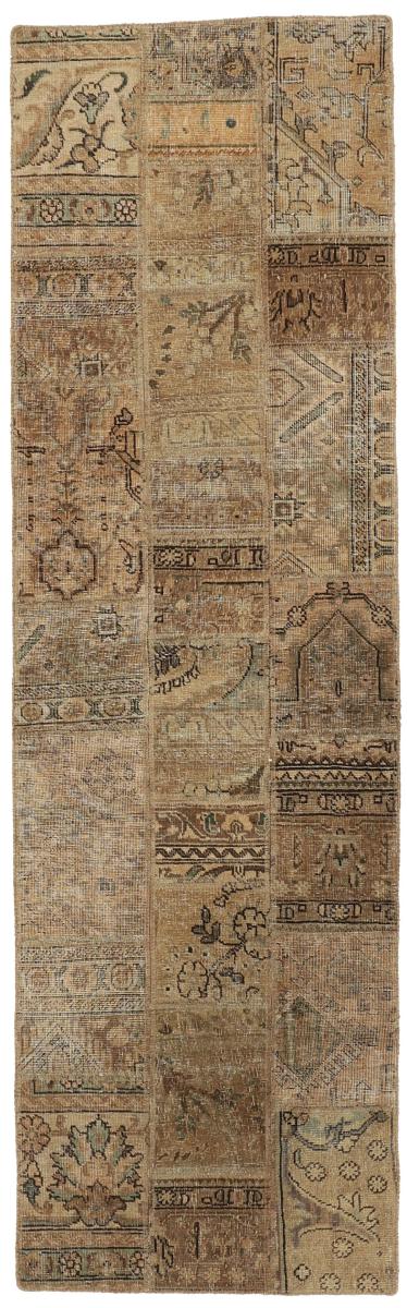 Tappeto persiano Patchwork 253x77 253x77, Tappeto persiano Annodato a mano