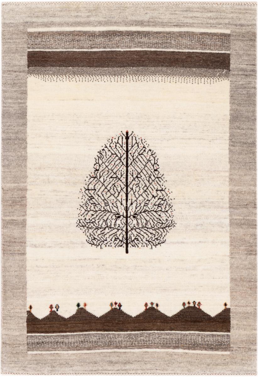 Tapete persa Persa Gabbeh Kashkuli Banafsheh 144x99 144x99, Tapete persa Atado à mão