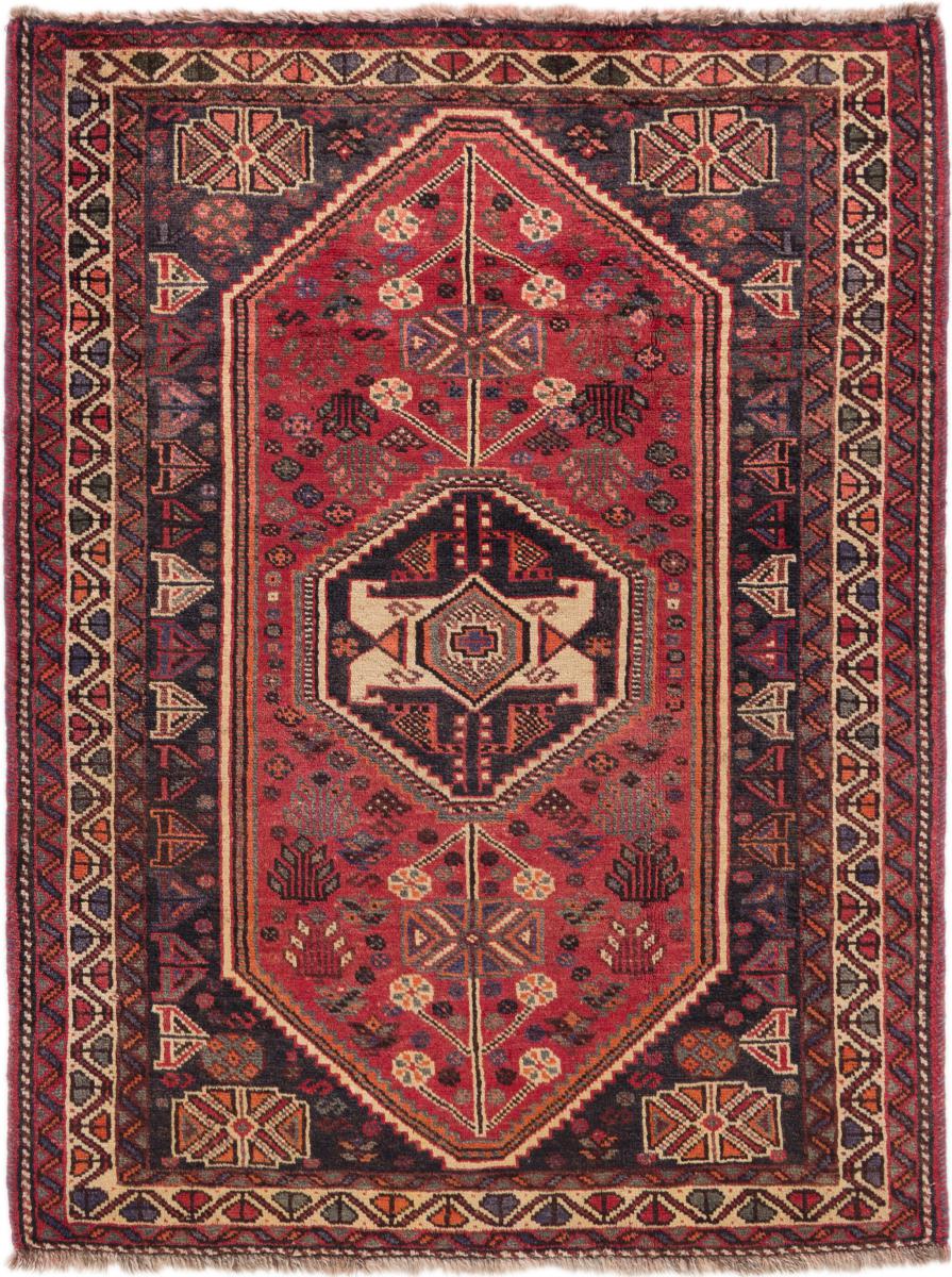 Περσικό χαλί Ghashghai 158x122 158x122, Περσικό χαλί Οι κόμποι έγιναν με το χέρι