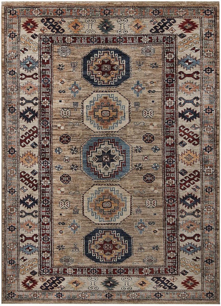 Afghaans tapijt Kazak 207x150 207x150, Perzisch tapijt Handgeknoopte