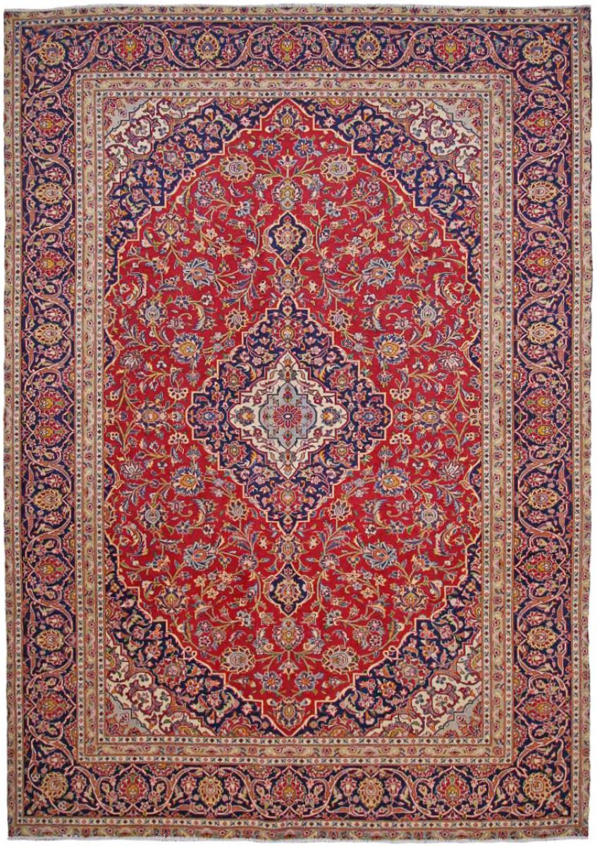 Tapete persa Keshan 334x237 334x237, Tapete persa Atado à mão