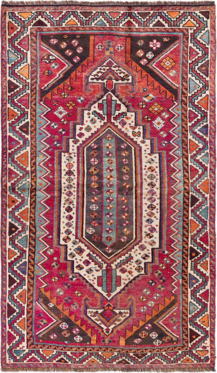 Persisk tæppe Ghashghai 228x135 228x135, Persisk tæppe Knyttet i hånden