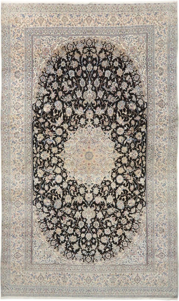 Persian Rug Nain 6La 17'10"x10'6" 17'10"x10'6", Persian Rug Knotted by hand