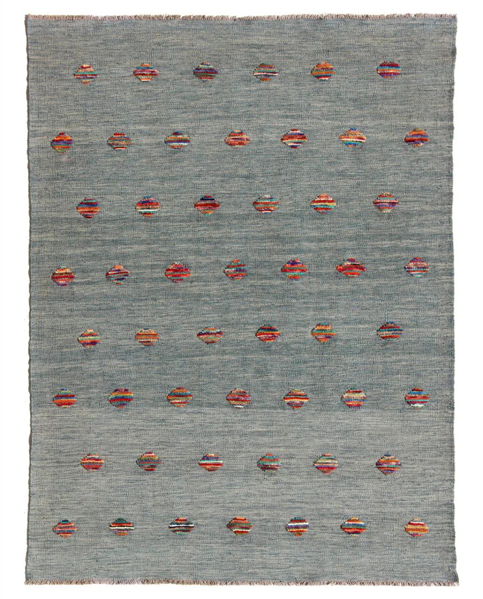 Alfombra afgana Kilim Afghan Nimbaft Edition 199x147 199x147, Alfombra persa Tejido a mano