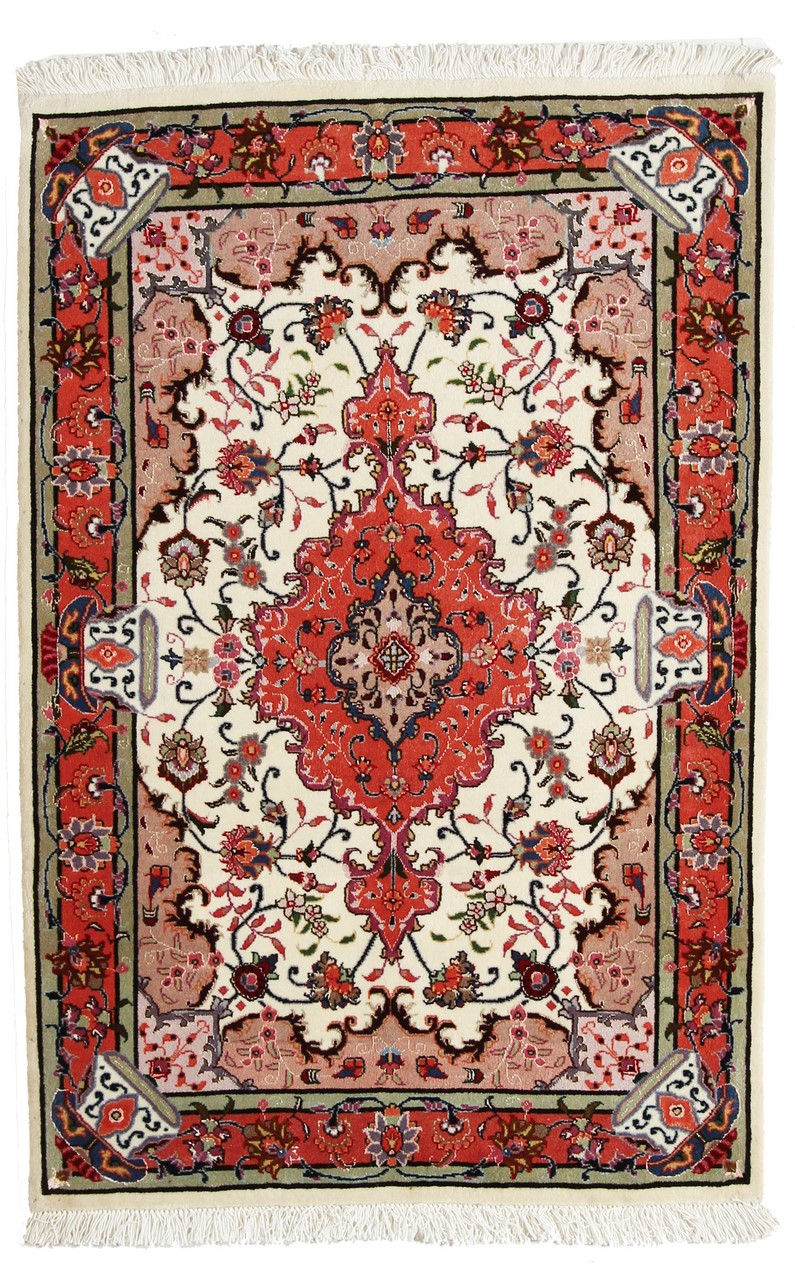Perzisch tapijt Tabriz 50Raj 120x80 120x80, Perzisch tapijt Handgeknoopte