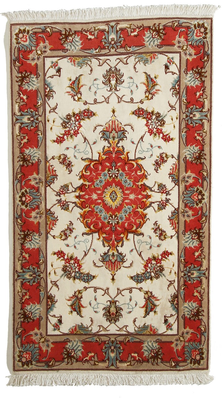 Tappeto persiano Tabriz 50Raj 128x72 128x72, Tappeto persiano Annodato a mano