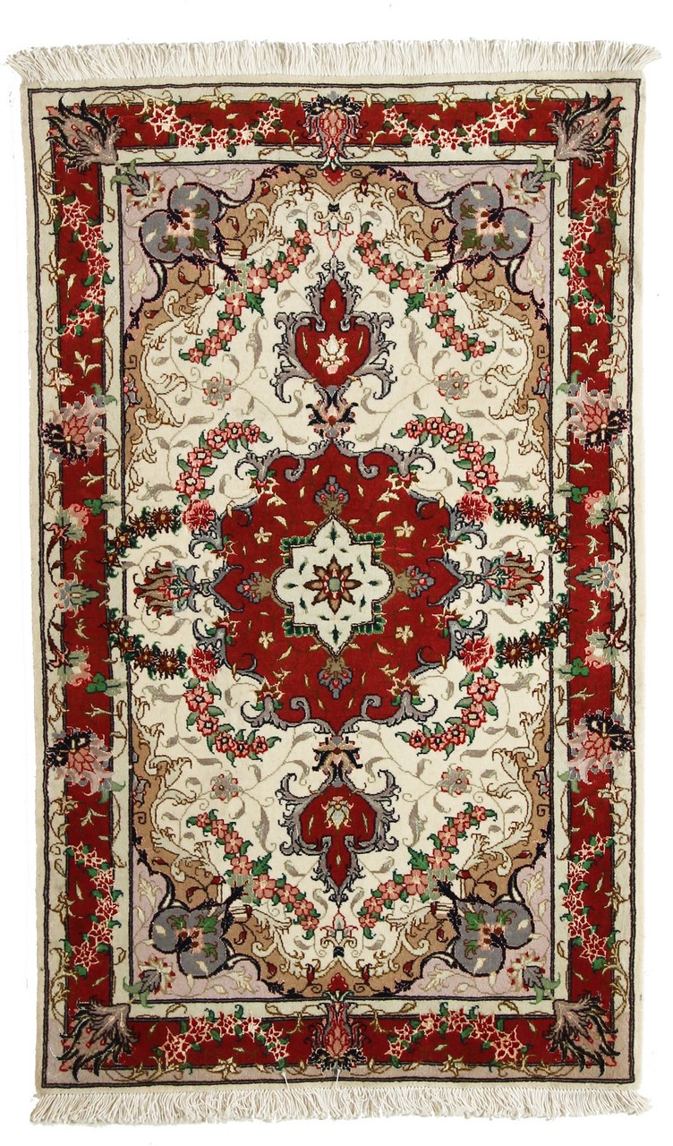 Perzisch tapijt Tabriz 50Raj 128x77 128x77, Perzisch tapijt Handgeknoopte