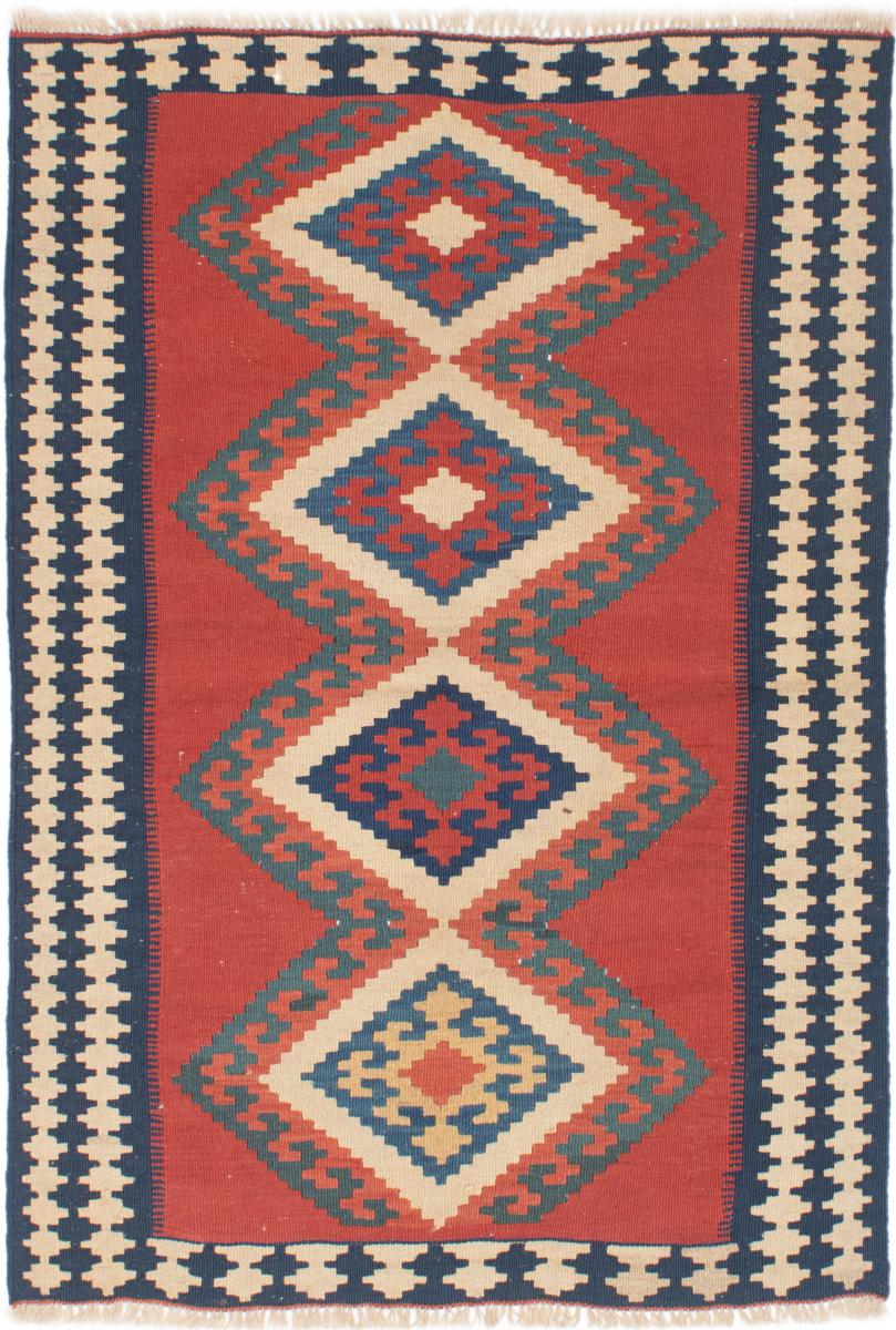 Perzsa szőnyeg Kilim Fars 4'11"x3'5" 4'11"x3'5", Perzsa szőnyeg szőttesek