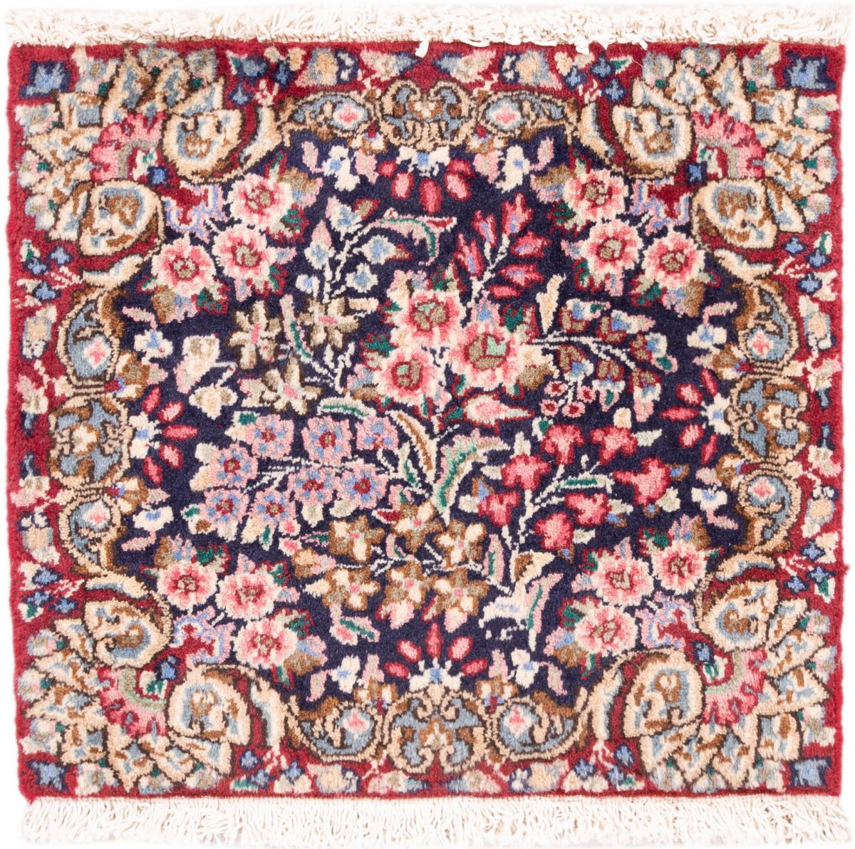 Persian rug Kerman 1'7"x1'8" 1'7"x1'8", Persian rug Hand-knotted