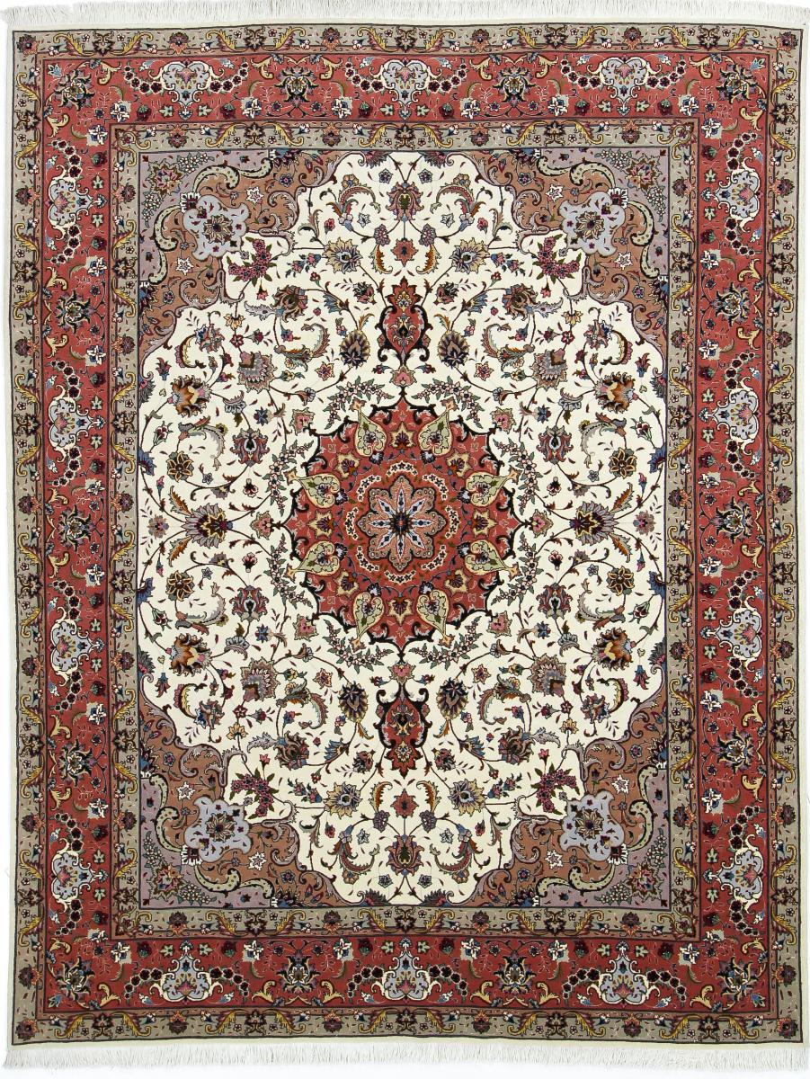 Tapete persa Tabriz 50Raj 255x202 255x202, Tapete persa Atado à mão