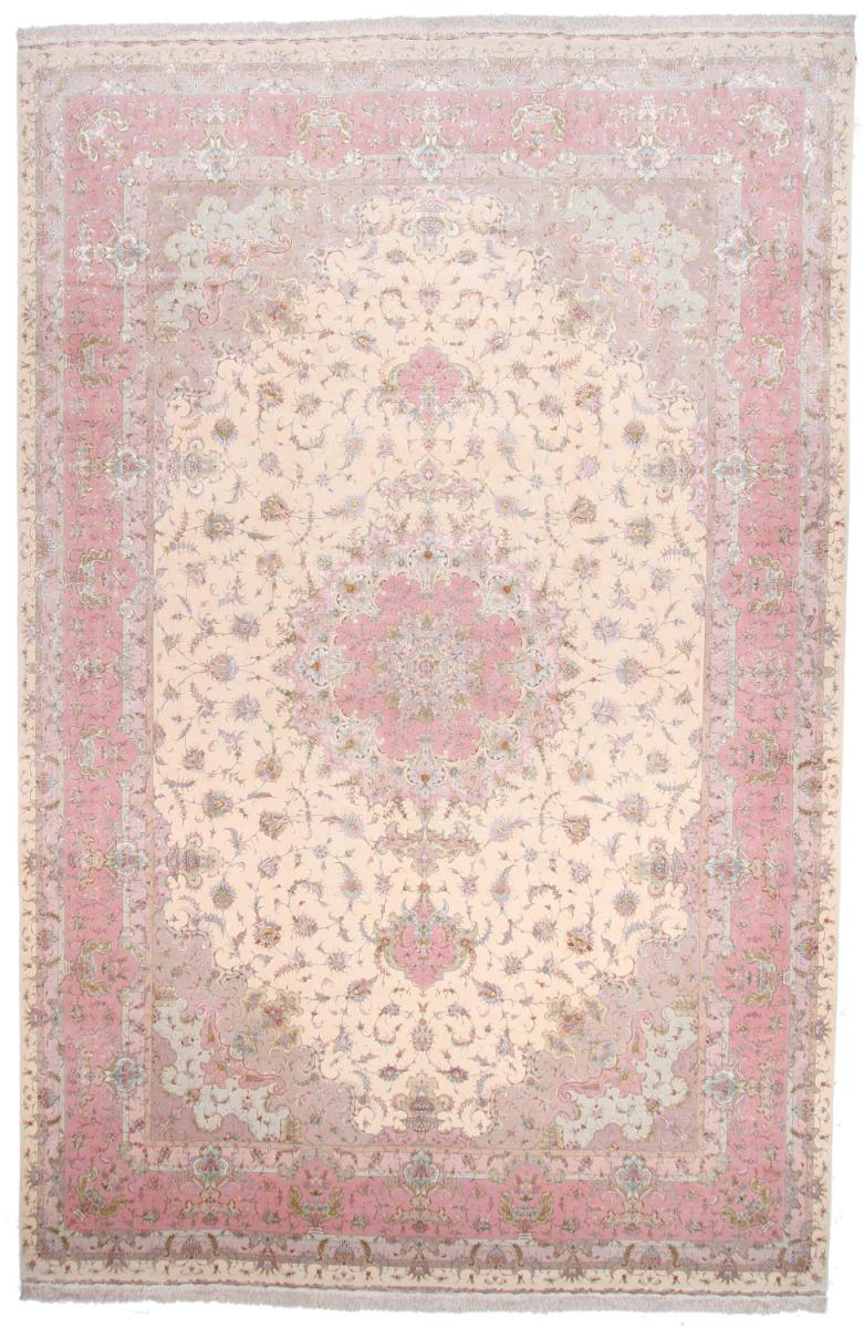 Perzsa szőnyeg Tabriz 60Raj Selyemfonal 601x403 601x403, Perzsa szőnyeg Kézzel csomózva